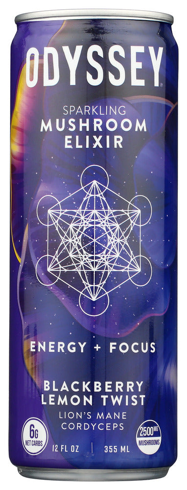 ODYSSEY ELIXIR: Energy Plus Focus Mixed Berry, 12 fo