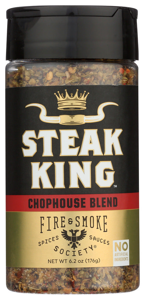 FIRE AND SMOKE: Rub Steak King, 5 OZ