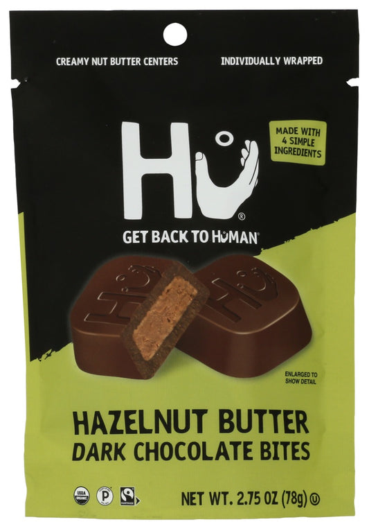 HU: Hazelnut Butter Dark Chocolate Bites, 2.75 oz