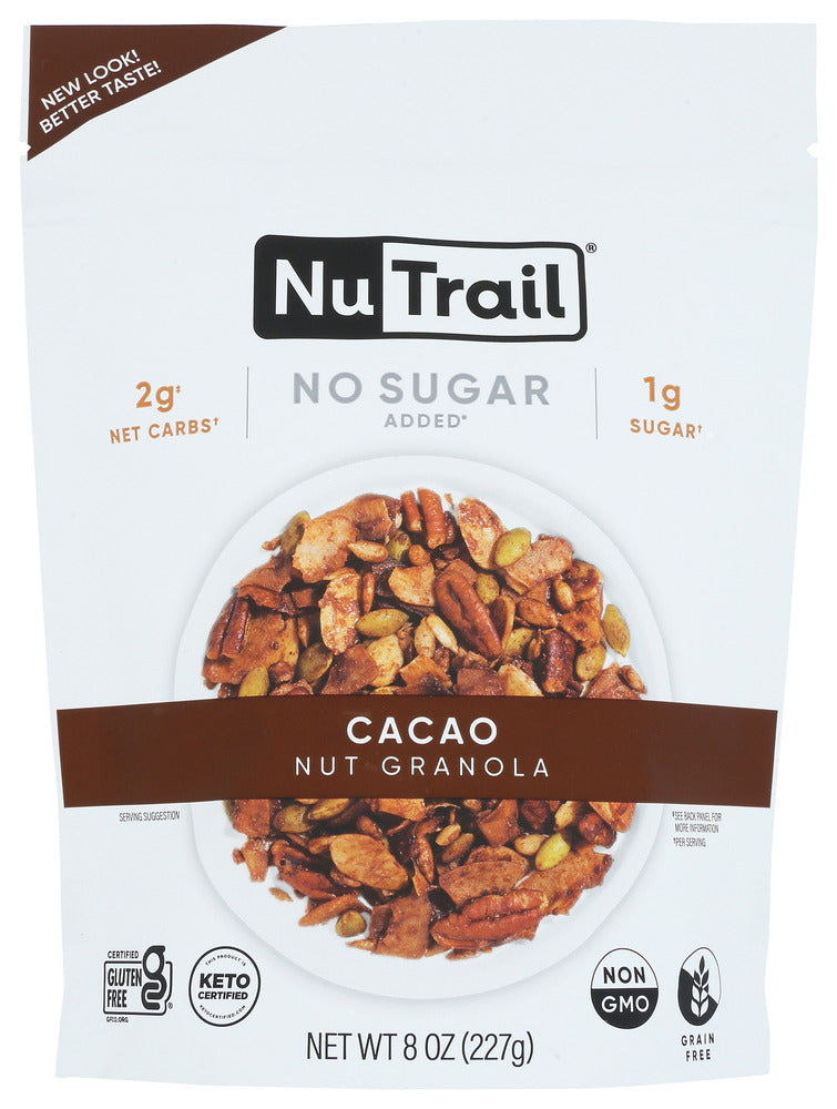 NUTRAIL: Granola Keto Cacao, 8 OZ