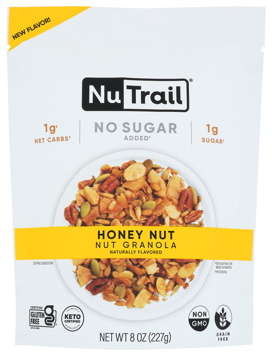 NUTRAIL:  Granola Keto Honey Nut, 8 oz