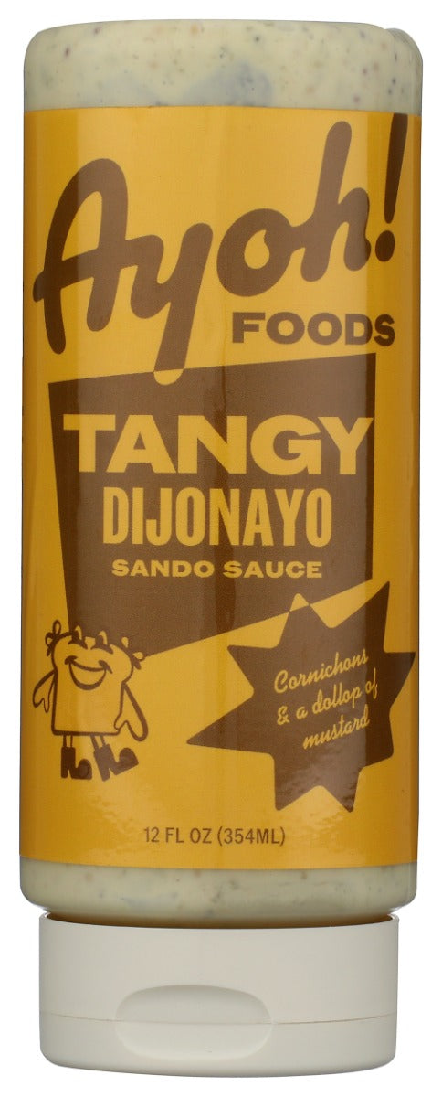 AYOH! FOODS: Sando Sauce Tangy Dijonayo, 12 fo