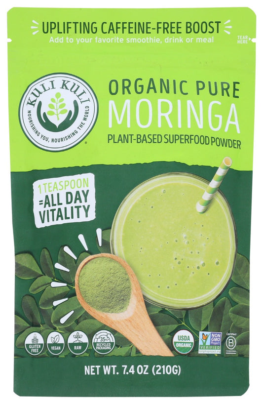 KULI KULI MO: Pure Moringa Vegetable Powder, 7.4 Oz