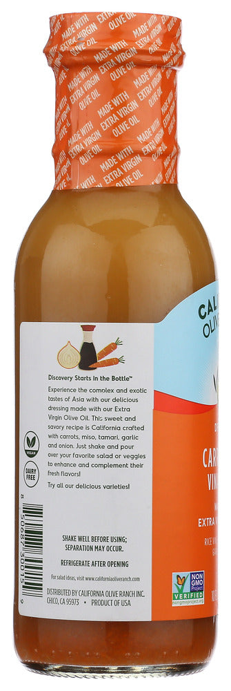 CALIFORNIA OLIVE RANCH: Carrot Miso Vinaigrette Dressing, 10 fo