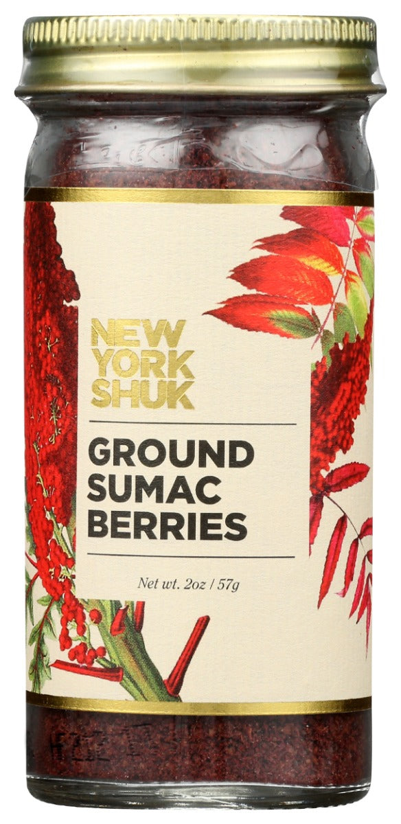 NEW YORK SHUK: Ground Sumac Berries, 2 oz