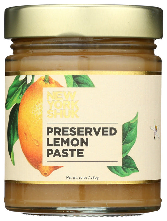 NEW YORK SHUK: Paste Lemon Preserved, 10 oz