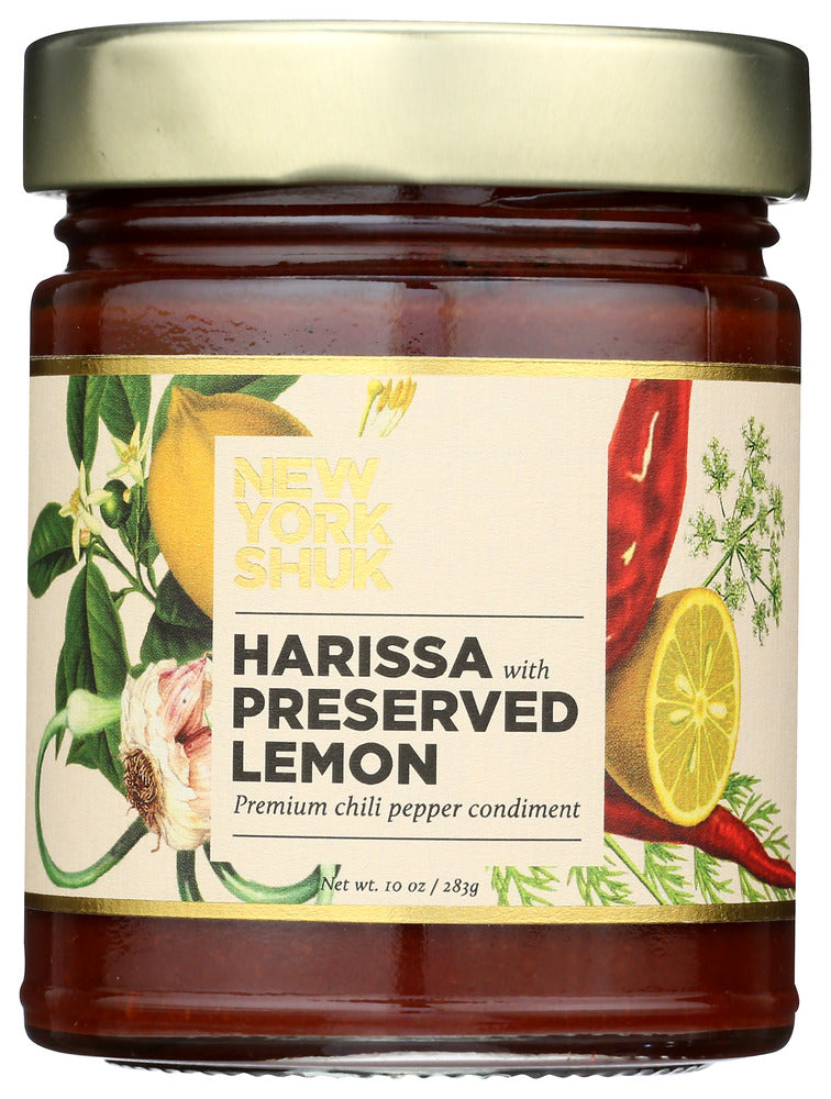 NEW YORK SHUK: Harissa Preserved Lemon, 10 oz
