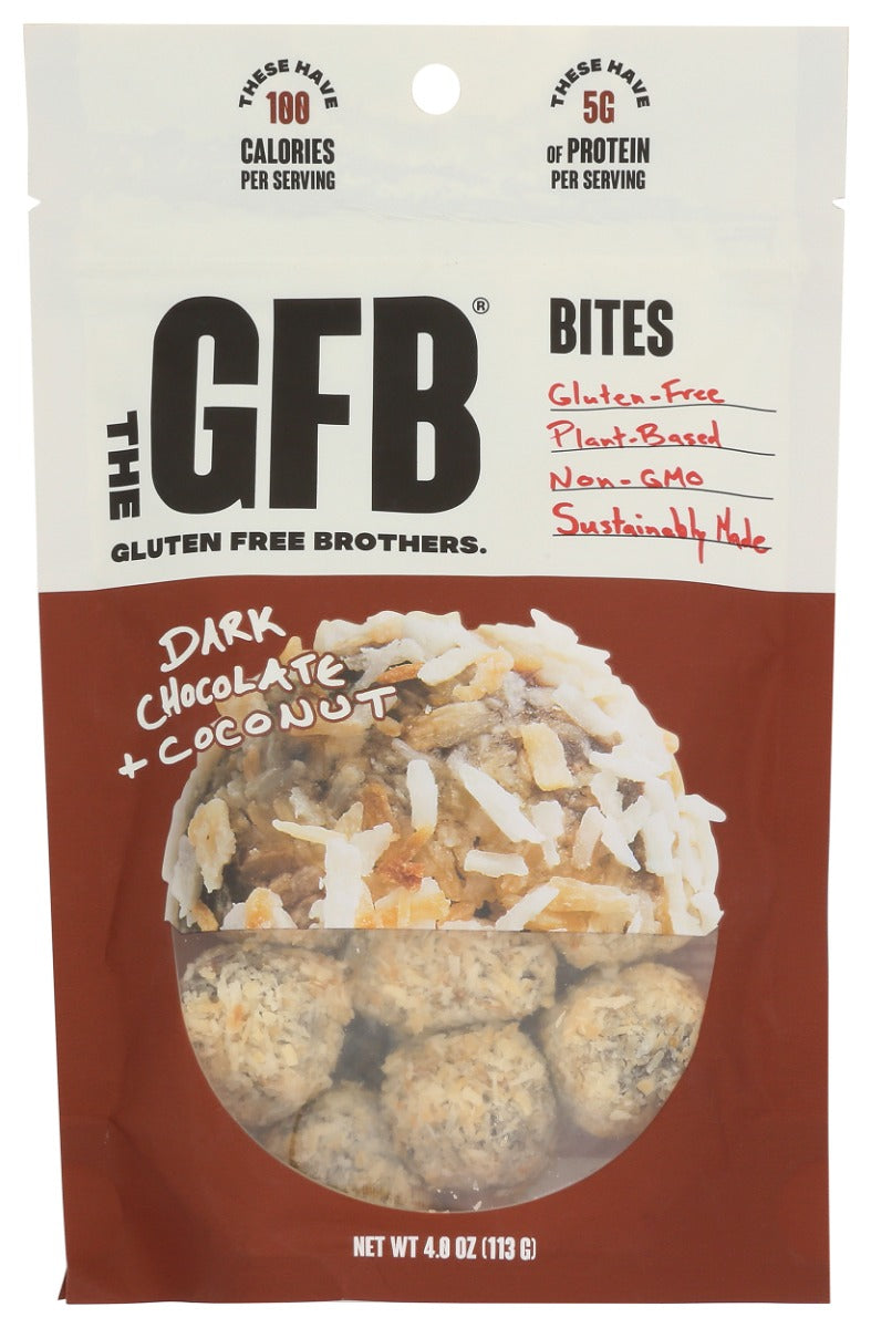 THE GFB: Dark Chocolate Coconut Protein Bites, 4 oz