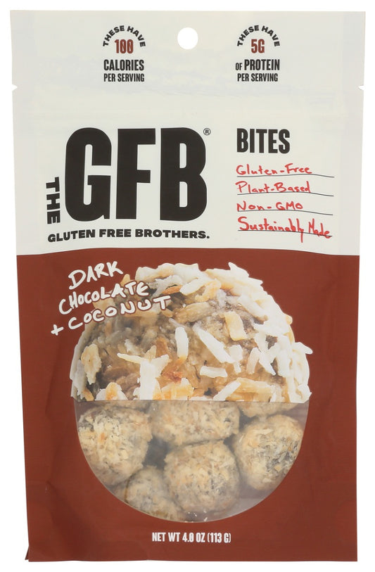 THE GFB: Dark Chocolate Coconut Protein Bites, 4 oz