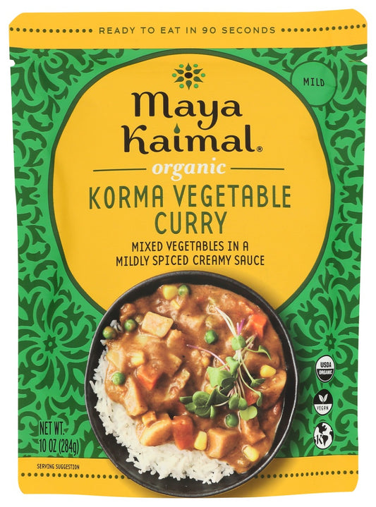 MAYA KAIMAL: Organic Korma Vegetable Curry, 10 oz