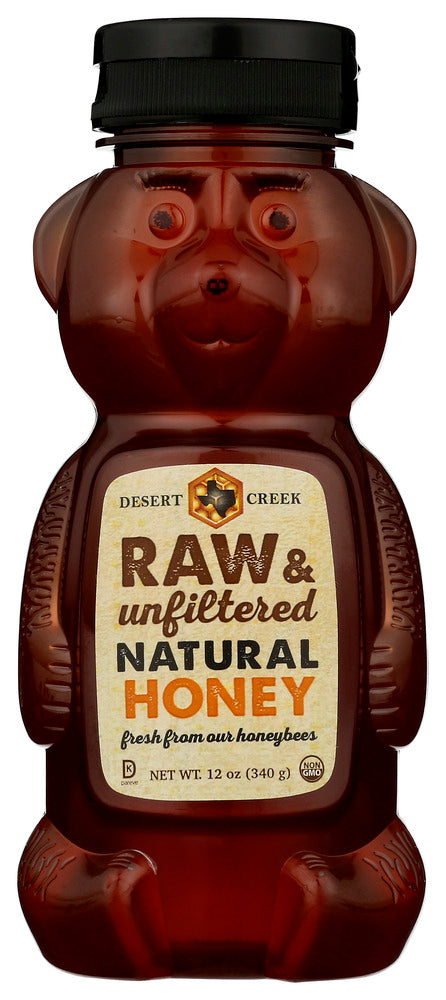 DESERT CREEK HONEY LLC: Honey Raw Natural, 12 fo
