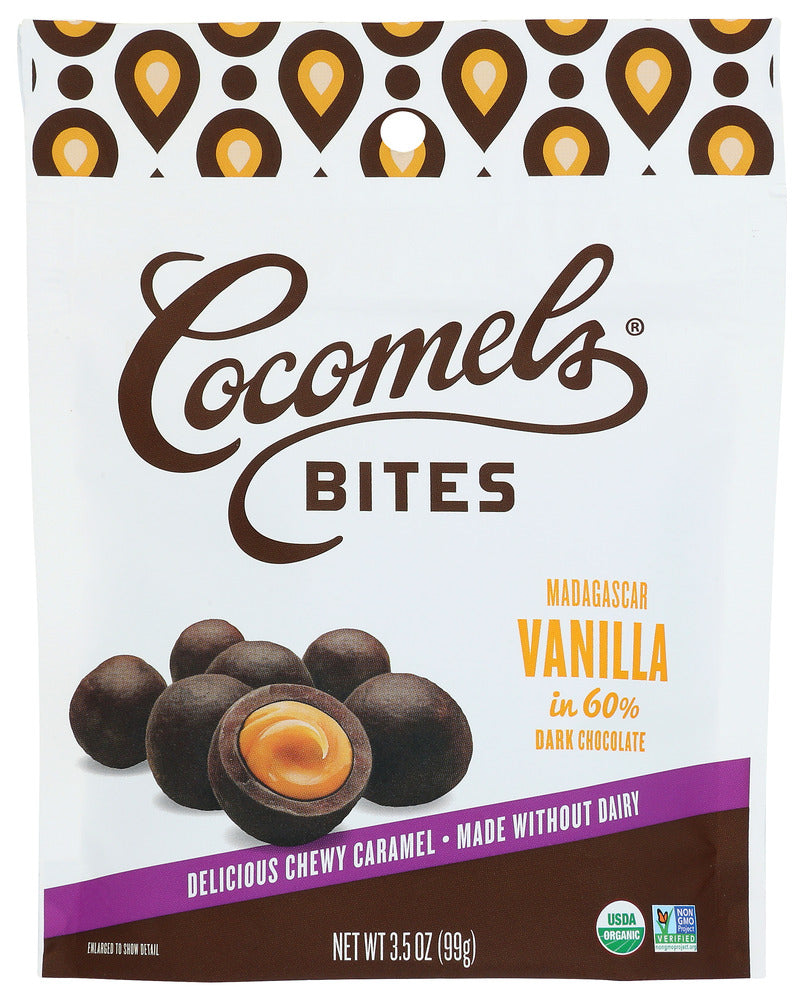 COCOMELS: Cocomels Vanilla Bites, 3.5 oz