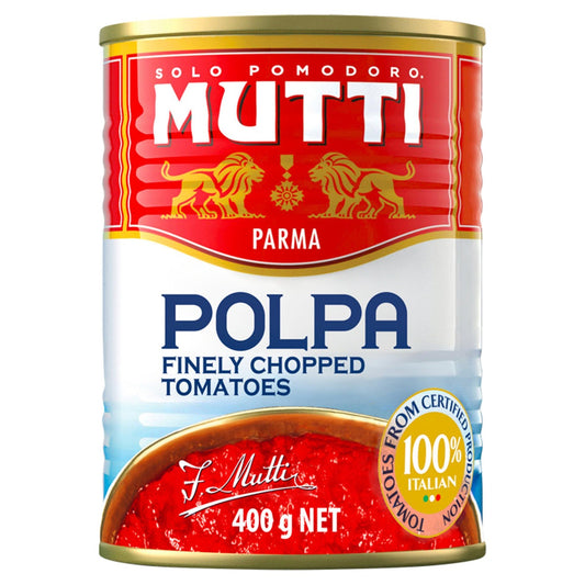 MUTTI: Finely Chopped Tomatoes Polpa, 14 oz