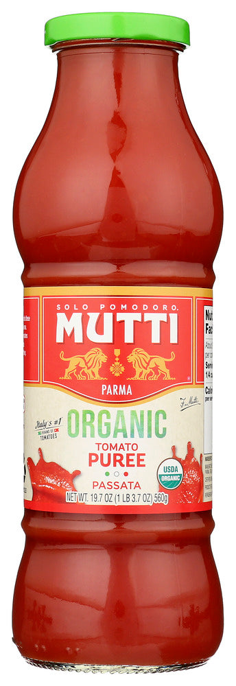MUTTI: Puree Tomato Org, 19.7 oz