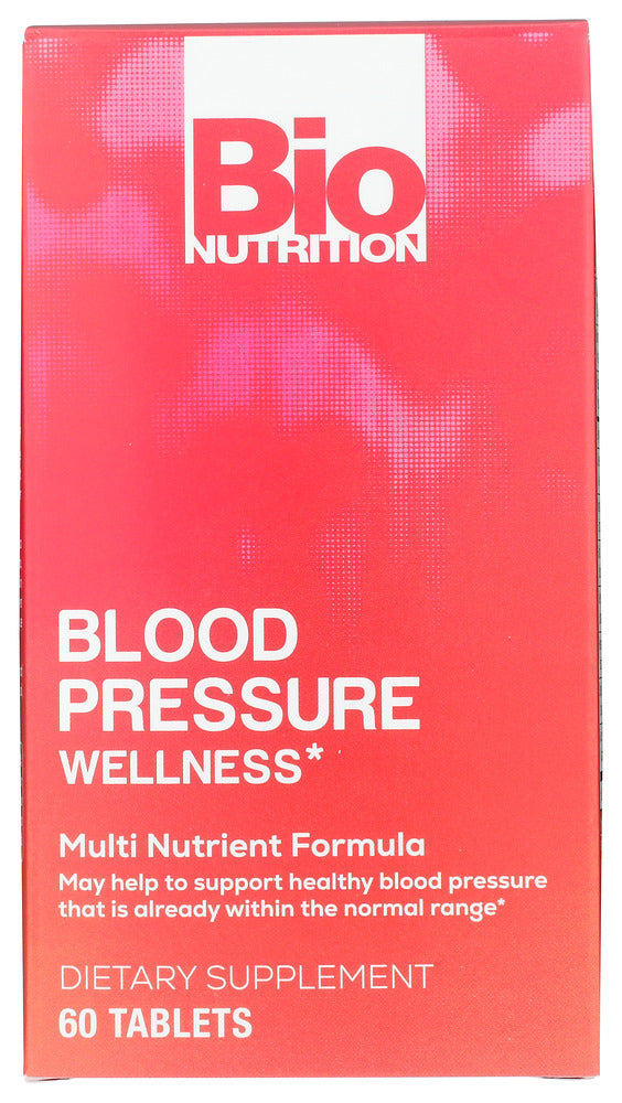 BIO NUTRITION: Blood Pressure Wellness, 60 tablets
