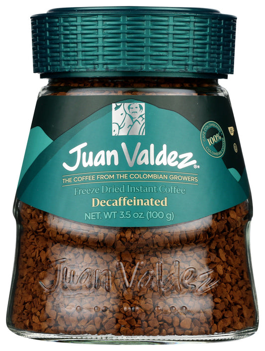 JUAN VALDEZ: Coffee Instant Decaf, 3.5 oz
