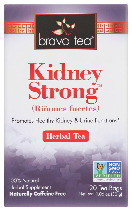 BRAVO TEAS: Tea Kidney Strong, 20 BG
