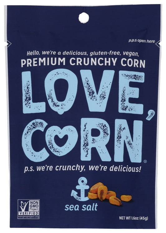 LOVE CORN: Sea Salt, 1.6 oz