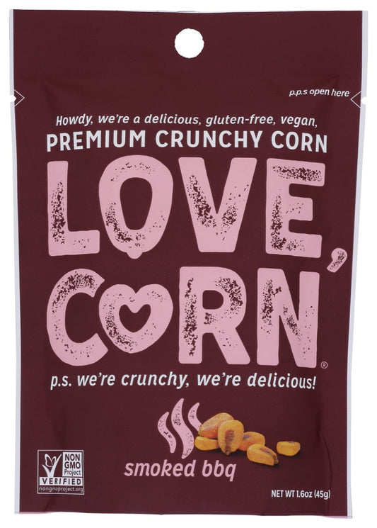 LOVE CORN: Smoked Bbq, 1.6 oz