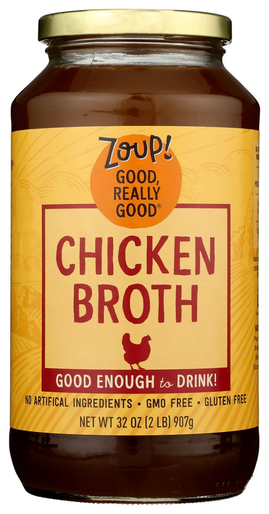 ZOUP GOOD REALLY: Chicken Soup Broth, 31 oz