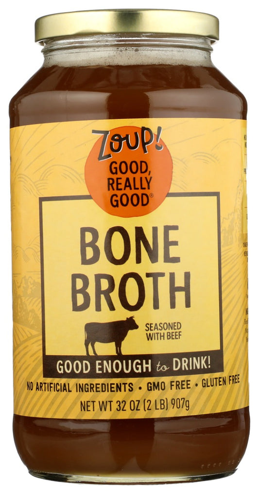 ZOUP GOOD REALLY: Beef Bone Broth, 32 oz
