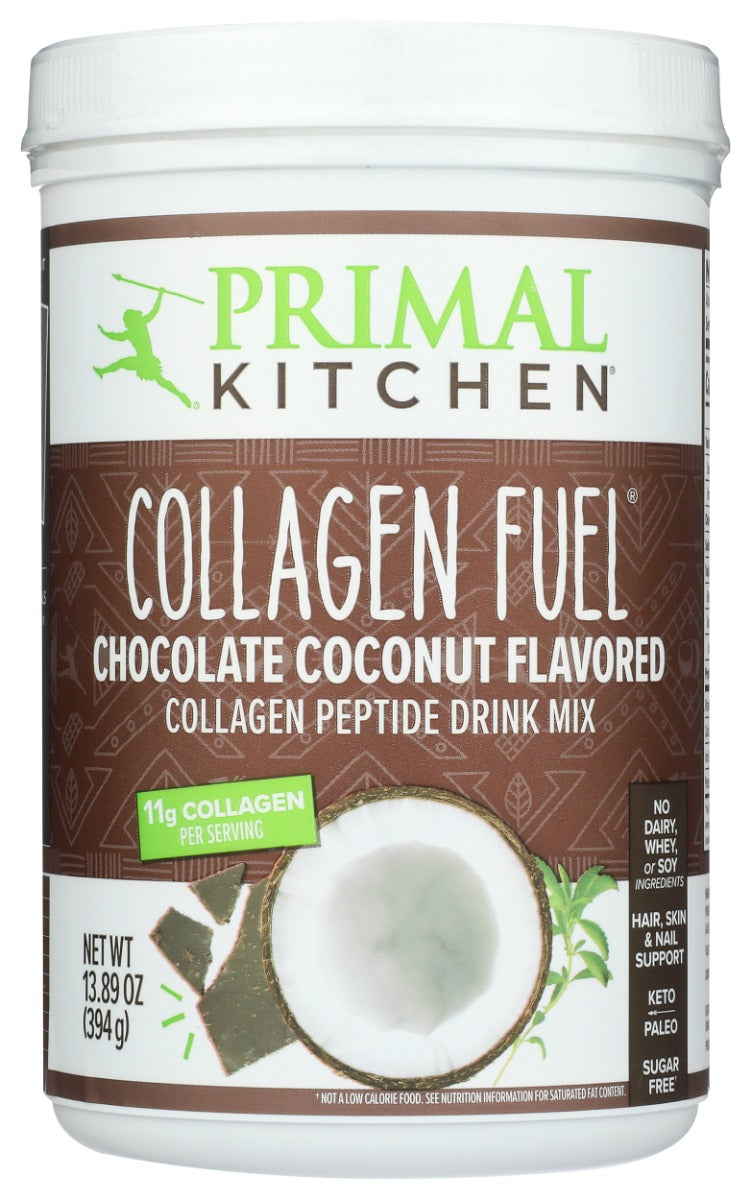 PRIMAL KITCHEN: Collagen Fuel Chocolate Coconut, 13.9 oz
