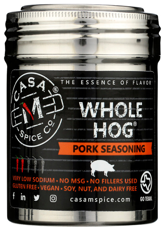 CASA M SPICE: Shaker Stnlss Pork Ssnng, 6 OZ