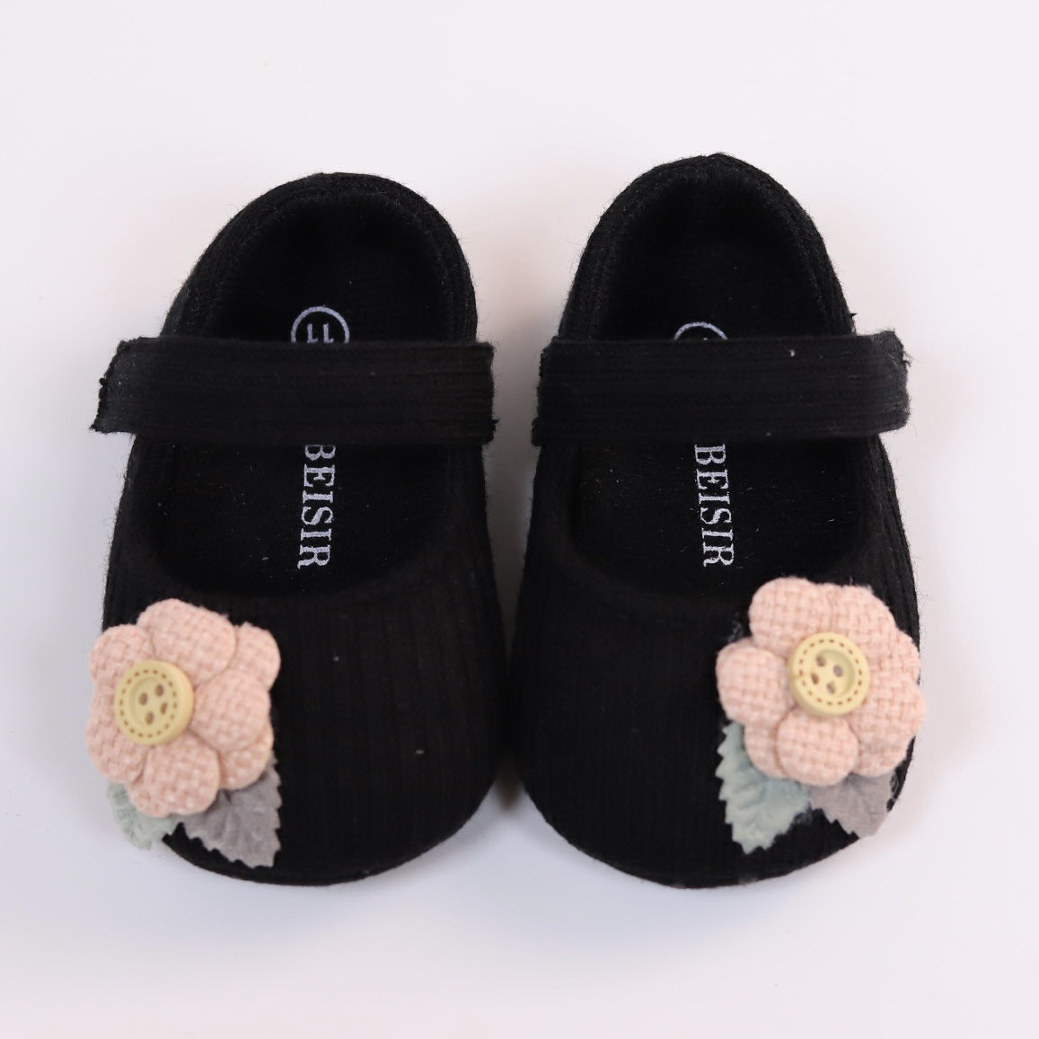 New Floral Soft Sole Baby Princess Shoes for All Seasons