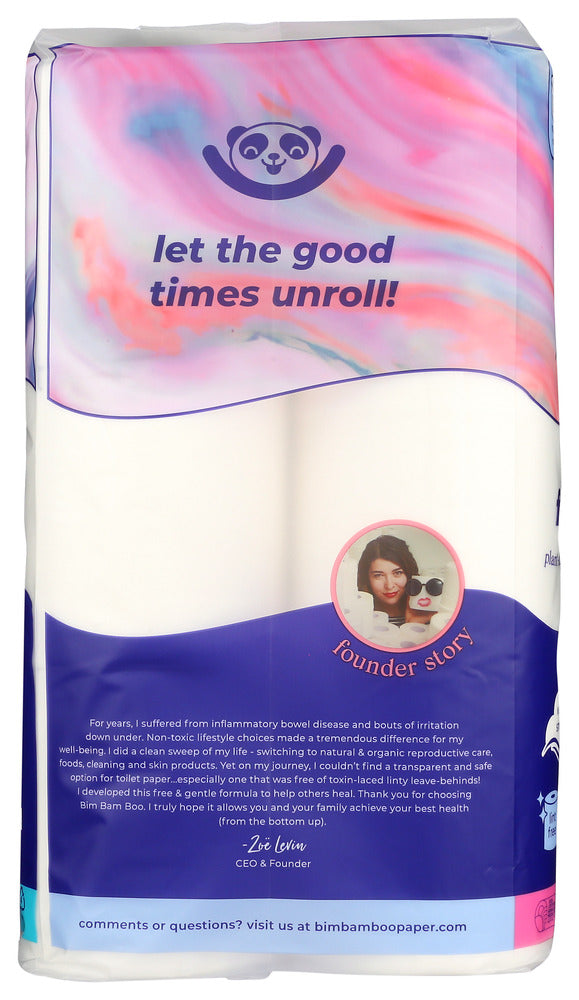 BIM BAM BOO: Tissue Bath 2Ply, 12 pc