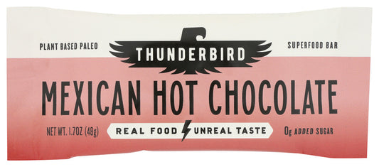 THUNDERBIRD ENERGETICA: Bar Mexican Hot Choc, 1.7 oz