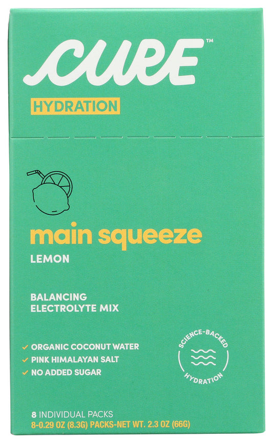 CURE: Hydration Powder Lemon, 2.3 oz