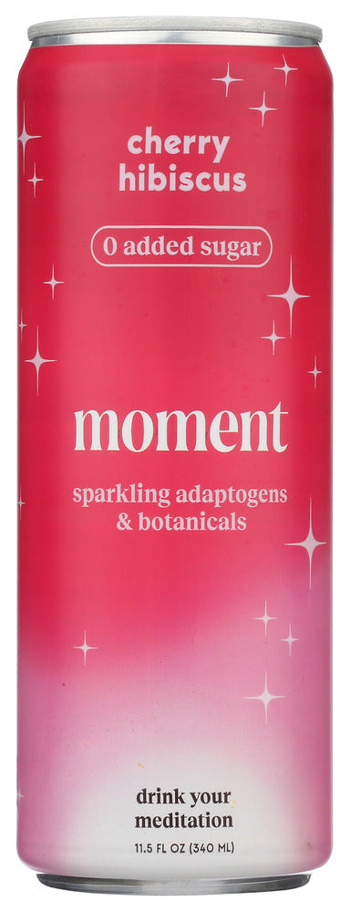 MOMENT: Cherry Hibiscus Chlorophyll Botanical Water, 11.5 fo