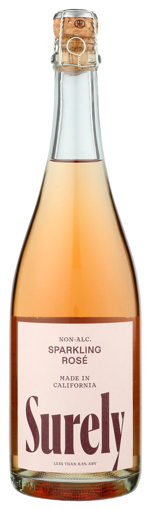 SURELY: Non Alcoholic Sparkling Rose, 750 ml