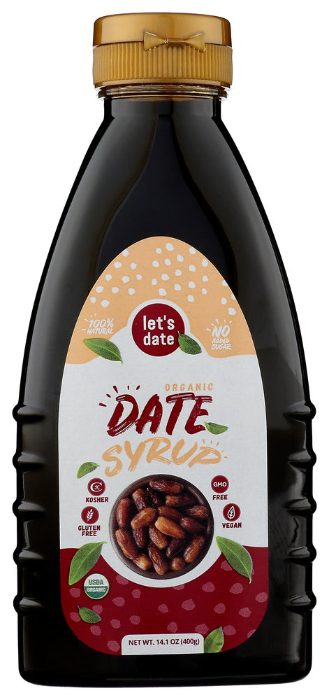 LETS DATE: Organic Date Syrup, 14.1 oz