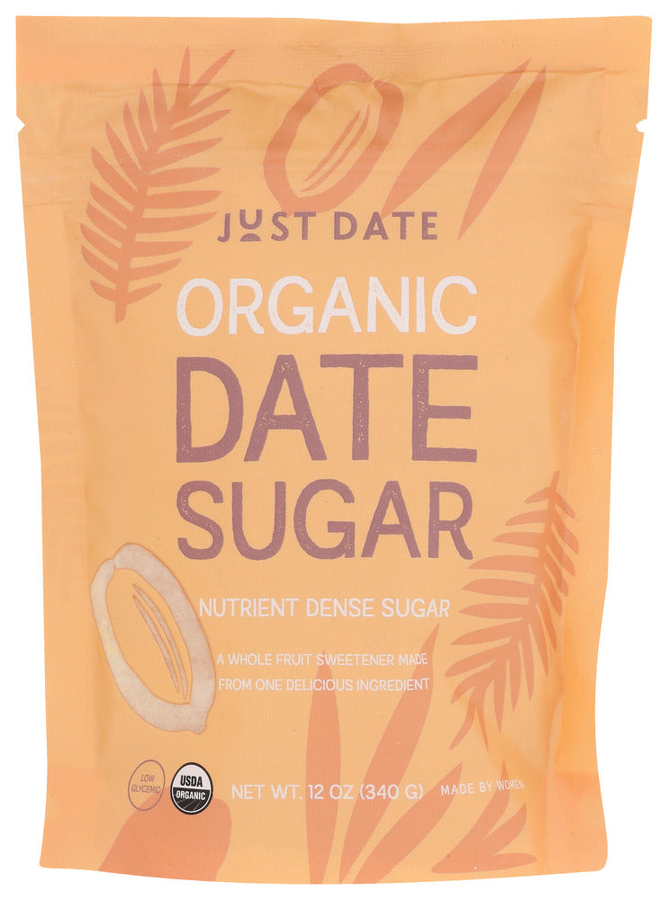 JUST DATE SYRUP: Organic Date Sugar, 12 oz