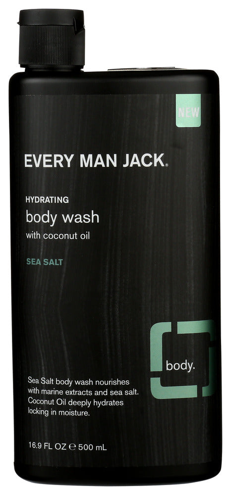 EVERY MAN JACK: Sea Salt Body Wash, 16.9 oz