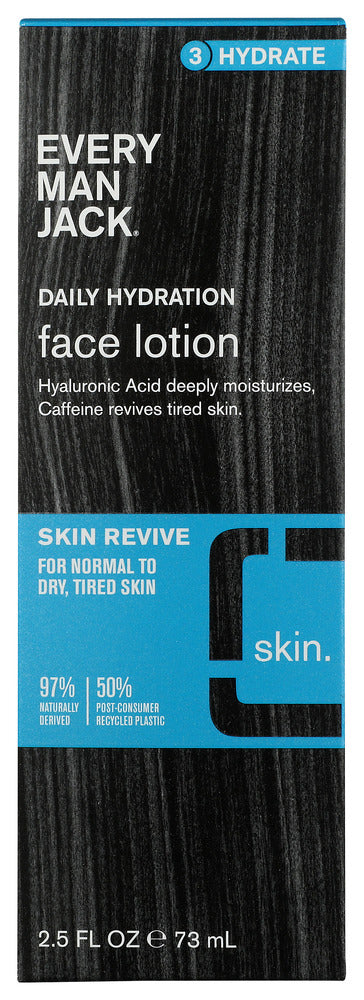EVERY MAN JACK: Daily Hydration Face Lotion, 2.5 fo