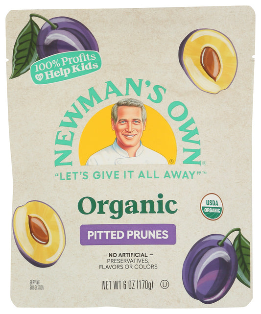 NEWMAN'S OWN: Organic California Prunes, 6 oz
