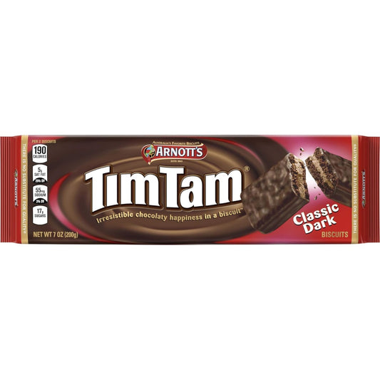 ARNOTTS: TimTam Dark Chocolate Cookies, 7 oz