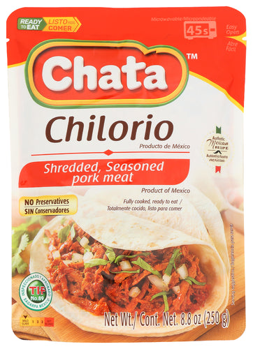 CHATA: Chilorio Pouch, 8.8 oz