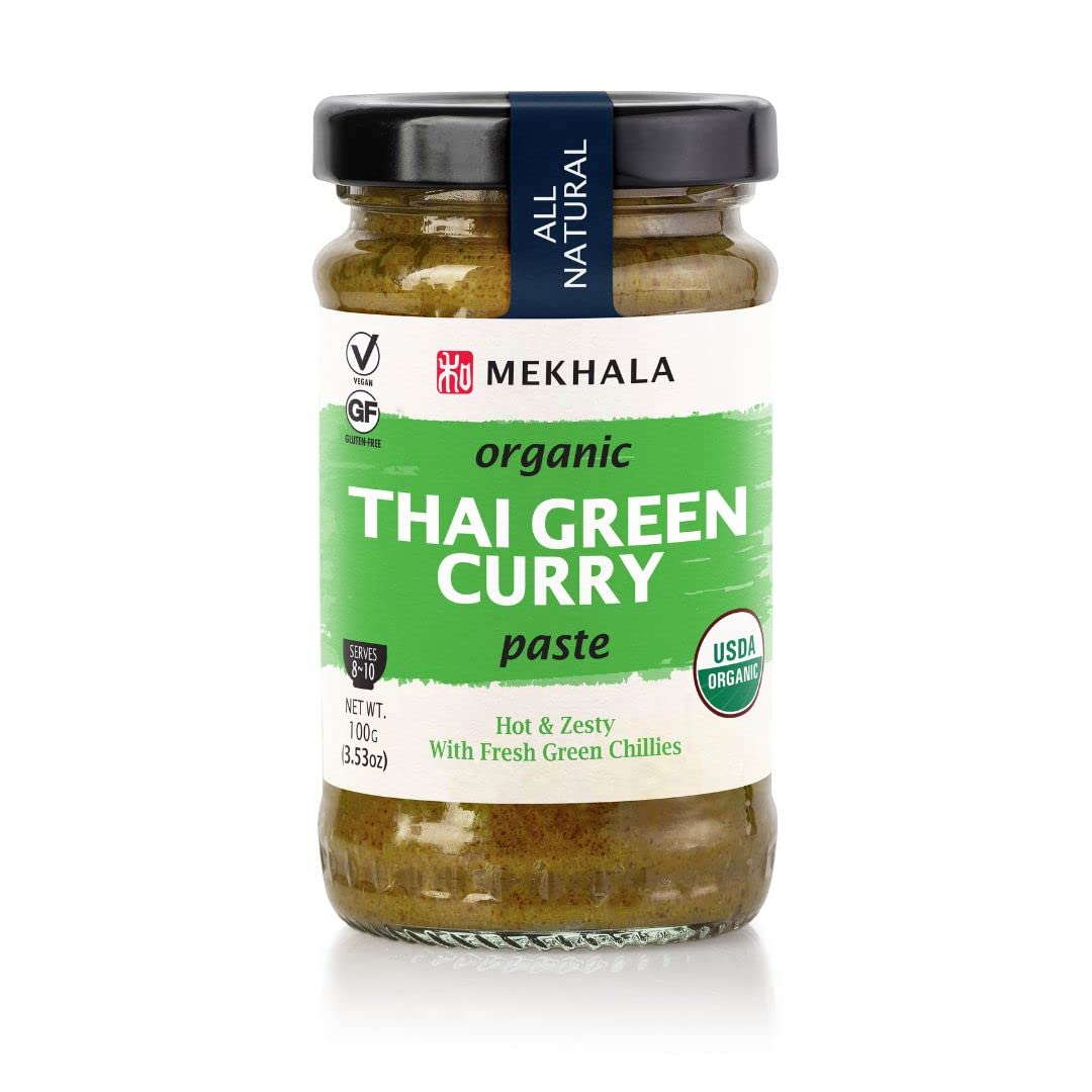 MEKHALA: Paste Curry Thai Grn 100Gm, 3.53 oz