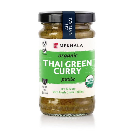 MEKHALA: Paste Curry Thai Grn 100Gm, 3.53 oz