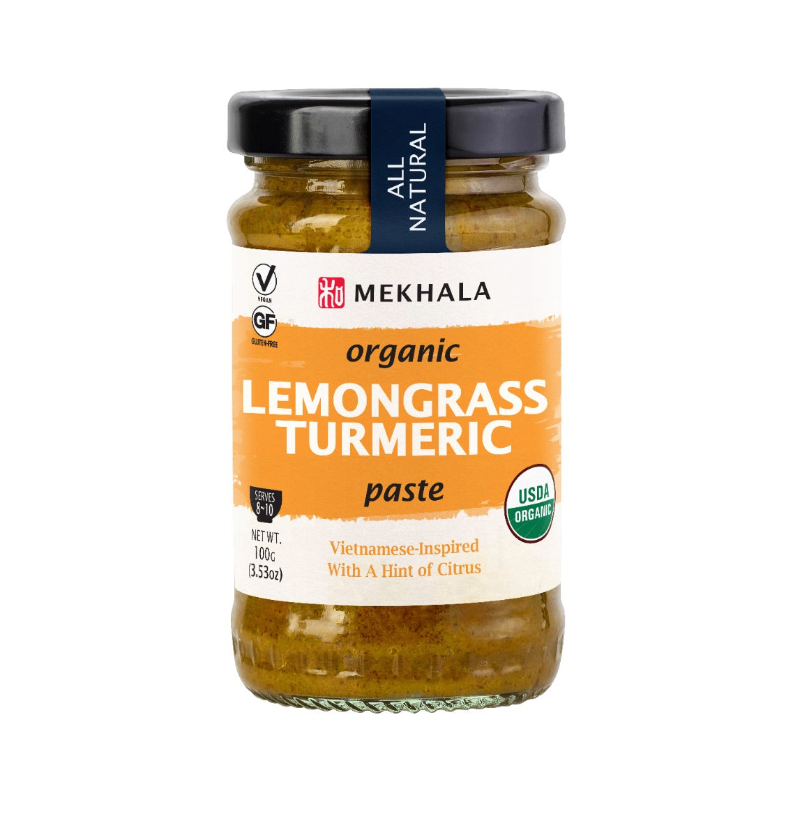 MEKHALA: Paste Lemongrass Turmeric, 3.53 oz
