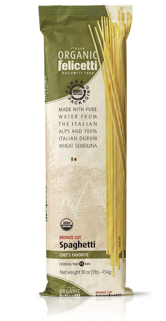 FELICETTI: Organic Spaghetti Pasta, 16.01 oz