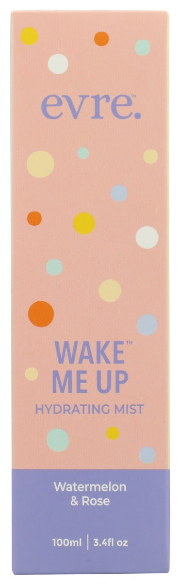 EVRE: Wake Me Up Watermelon and Rose Hydrating Mist, 3.4 fo