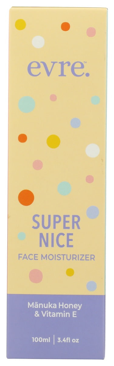 EVRE: Super Nice Honey and Vitamin E Face Moisturizer, 3.4 fo