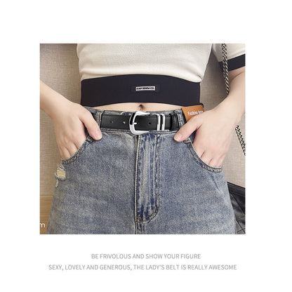 Women's Fashionable Genuine Leather Belt for Summer