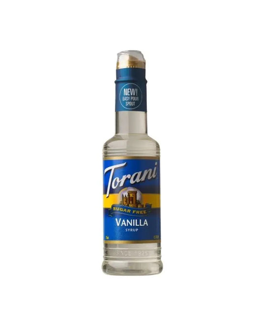 TORANI: Sugar Free Vanilla Flavoring Syrup 12.7 oz