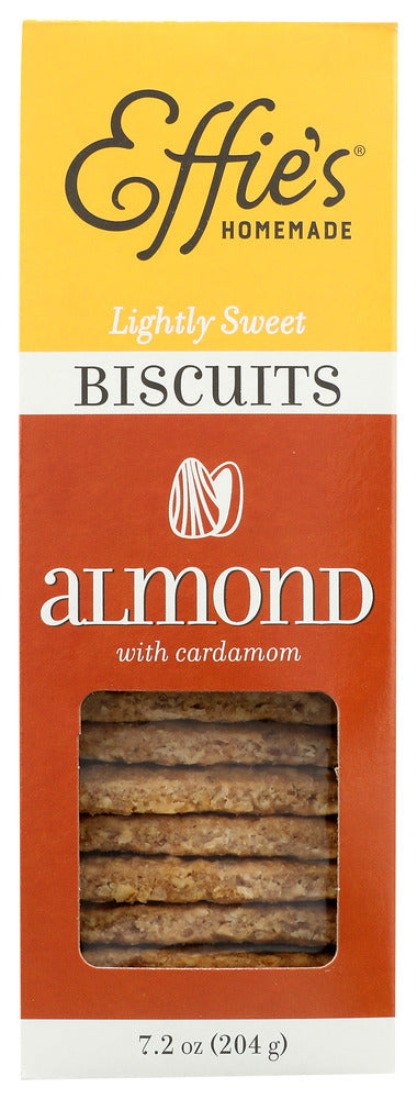 EFFIES HOMEMADE: Almond With Cardamom Biscuits, 7.2 oz