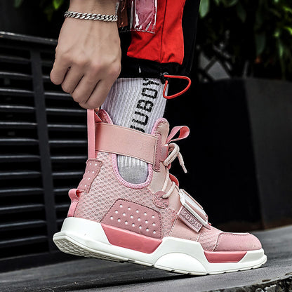 Trendy High-Top Hoverboard Shoes for Boys and Couples